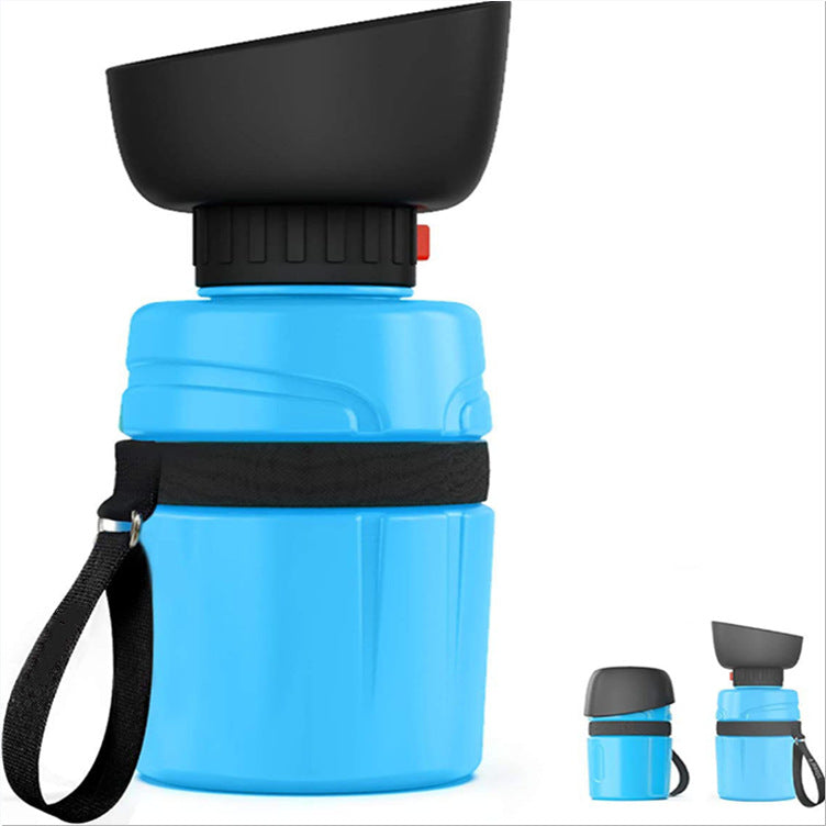 Portable Dog Travel Water Bottle ABS and PC with Silicone Seal