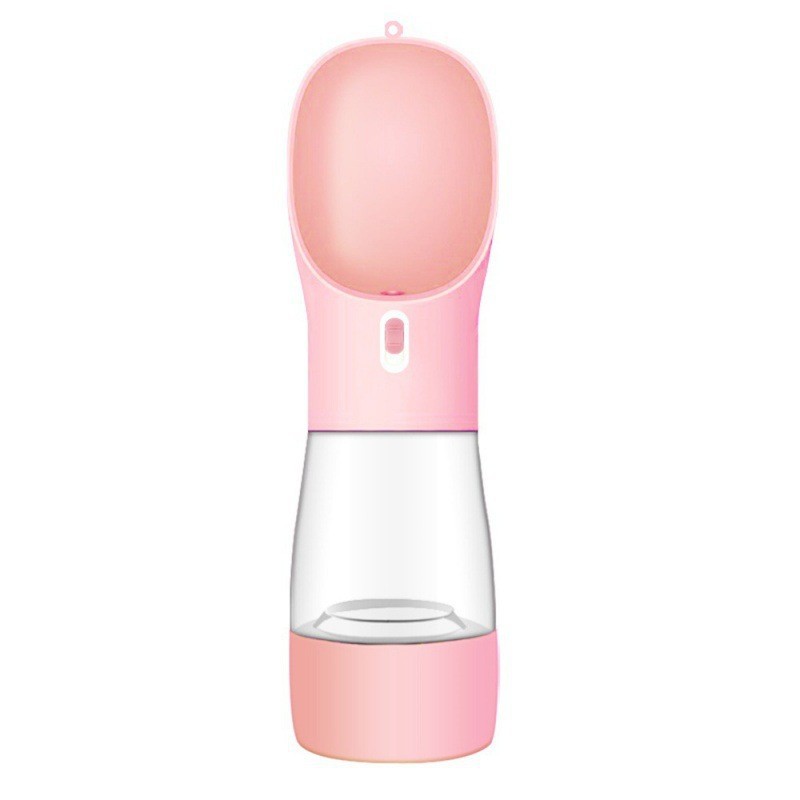 Portable Dog Water Bottle with Drinking Bowl for Outdoor Travel