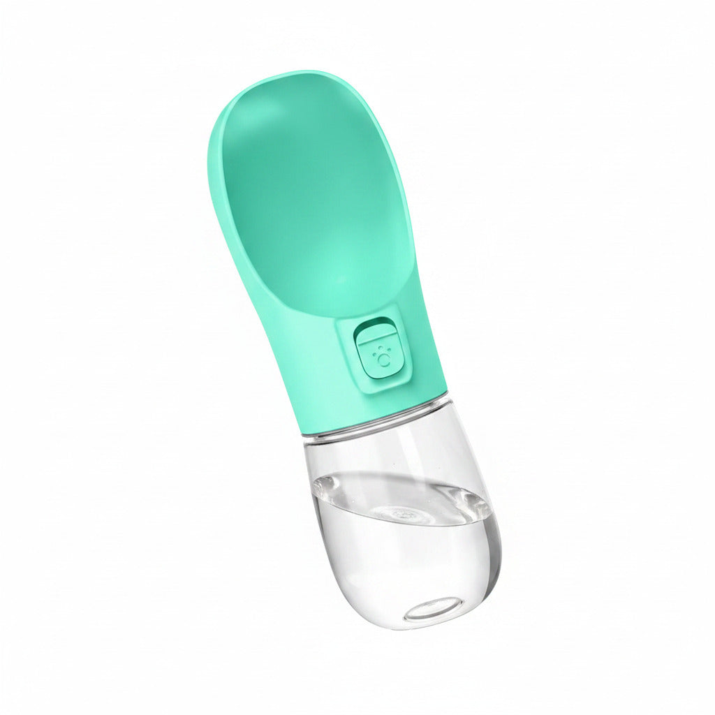 Portable Dog Water Bottle with Drinking Bowl for Outdoor Travel
