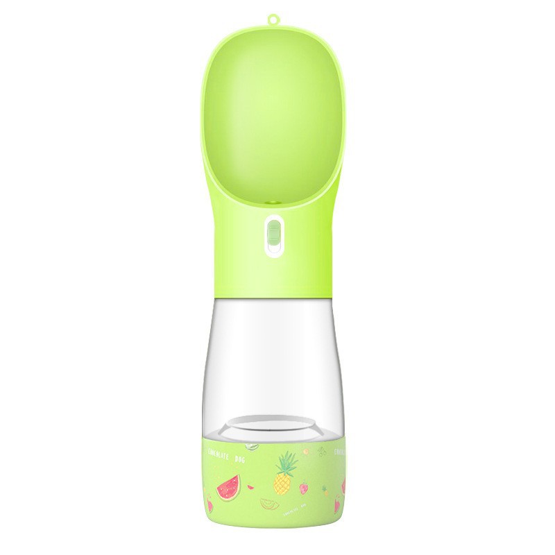 Portable Dog Water Bottle with Drinking Bowl for Outdoor Travel