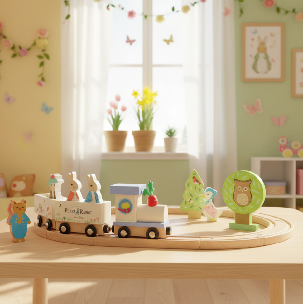 Wooden Peter Rabbit™ Train Set