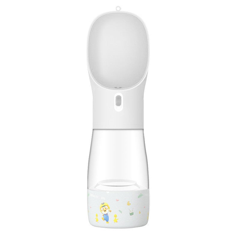 Portable Dog Water Bottle with Drinking Bowl for Outdoor Travel