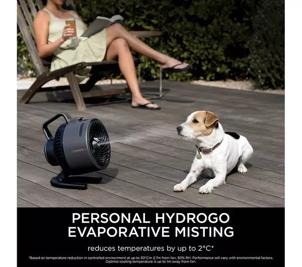 Shark FlexBreeze HydroGo Misting Fan FA050UKBL