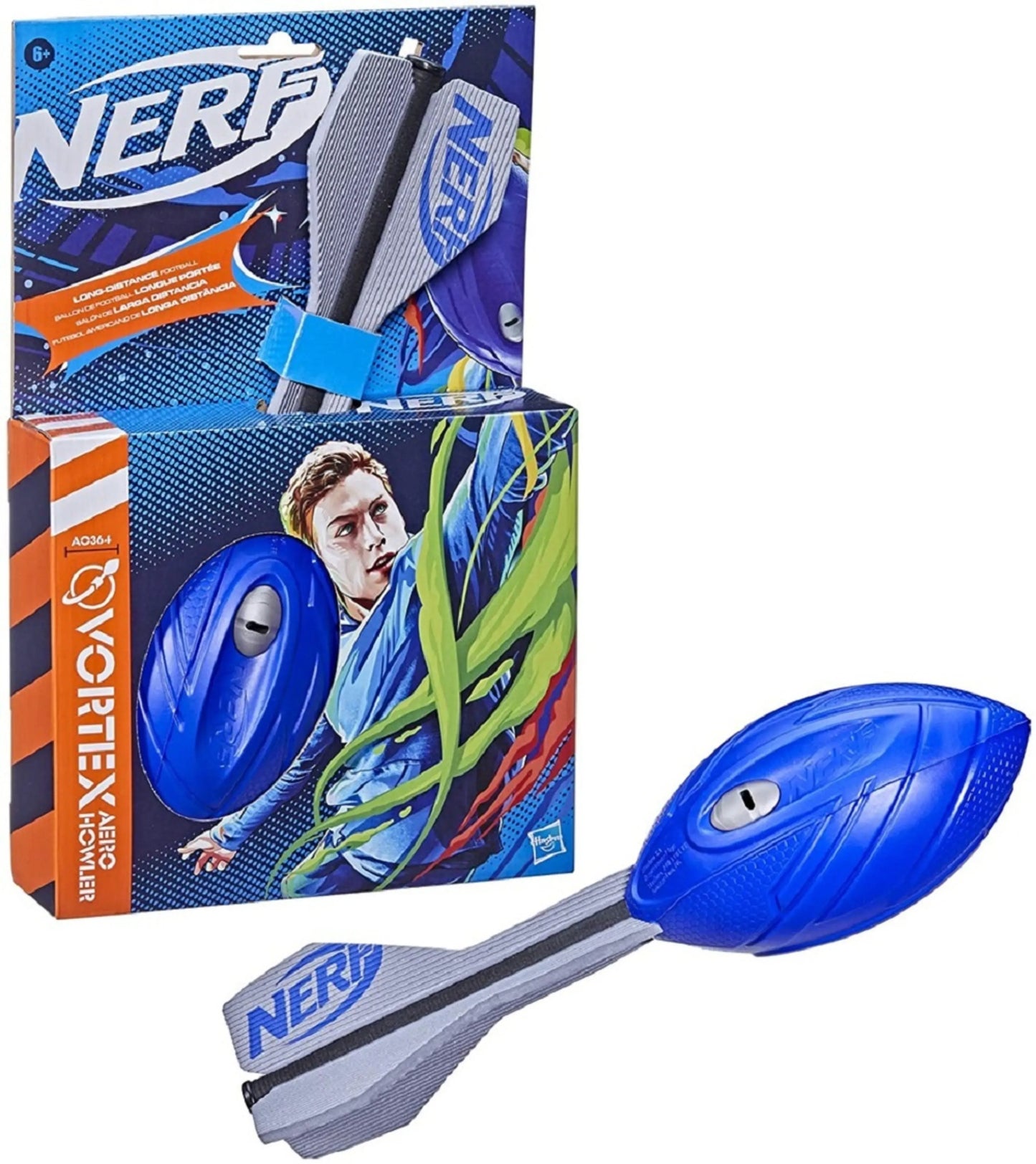 Nerf Vortex Aero Howler - Blue - Pack of 10